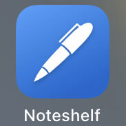 グラレコにおすすめのiPadアプリ Noteshelfのアイコン