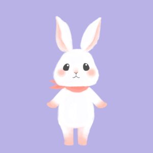イラスト インスタライブ配信に使うアバターキャラクターの黄色いあひる