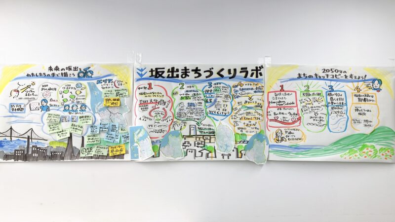 香川県:坂出まちづくりラボ2025 グラフィックレコーディング(グラレコ)